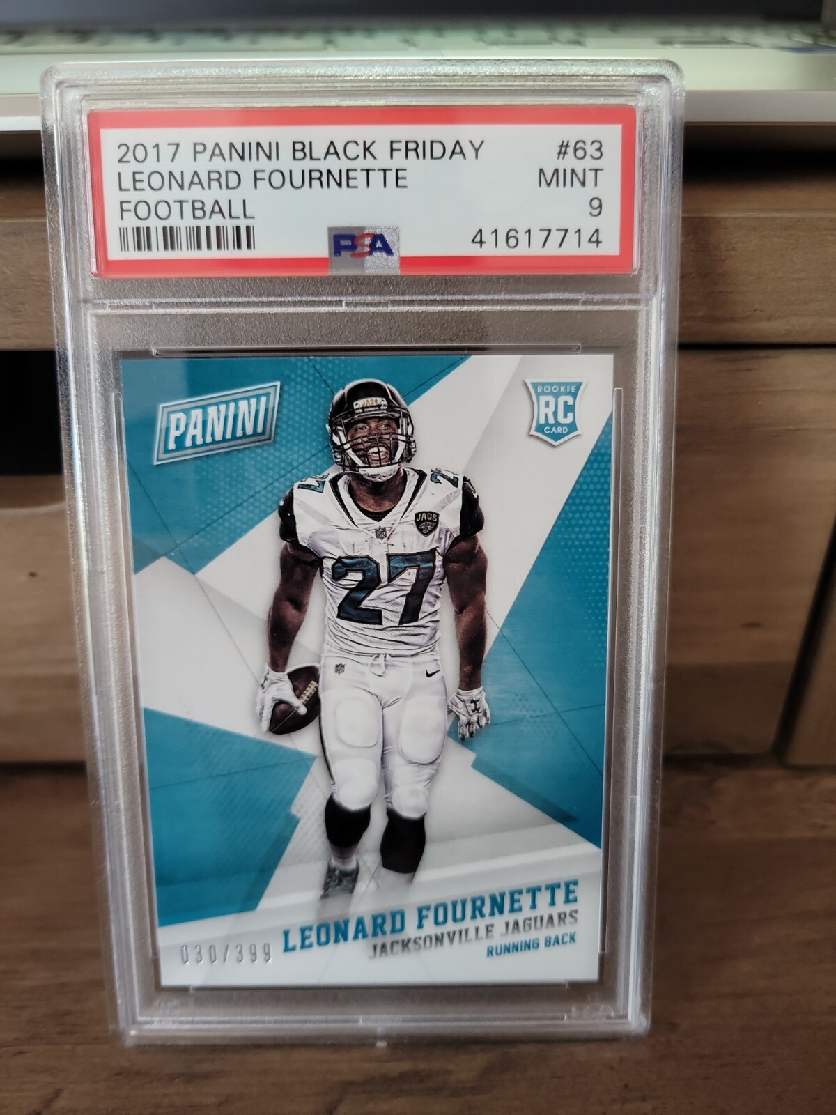 Leonard Fournette Panini Black Friday Football #63 Base