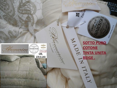 Trapunta matrimoniale BLUMARINE prezioso tessuto jacquard con SWAROVSKI - Foto 14 di 17
