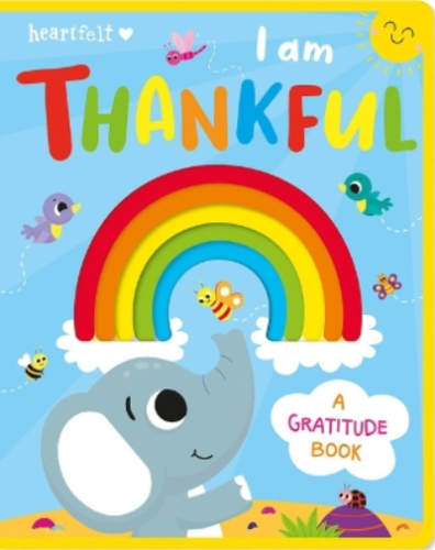 Lou Treleaven I am Thankful (Board Book) Heartfelt - Felt Board Book - Zdjęcie 1 z 1