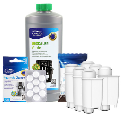 6x Wasserfilter CA6702 Entkalker CA6700 Reinigungstab CA6704/99 für Saeco Gaggia