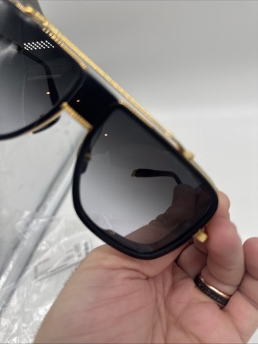 Balmain X Akoni Sunglasses O.R. BPS-104A-59 Black Gold - Picture 9 of 14