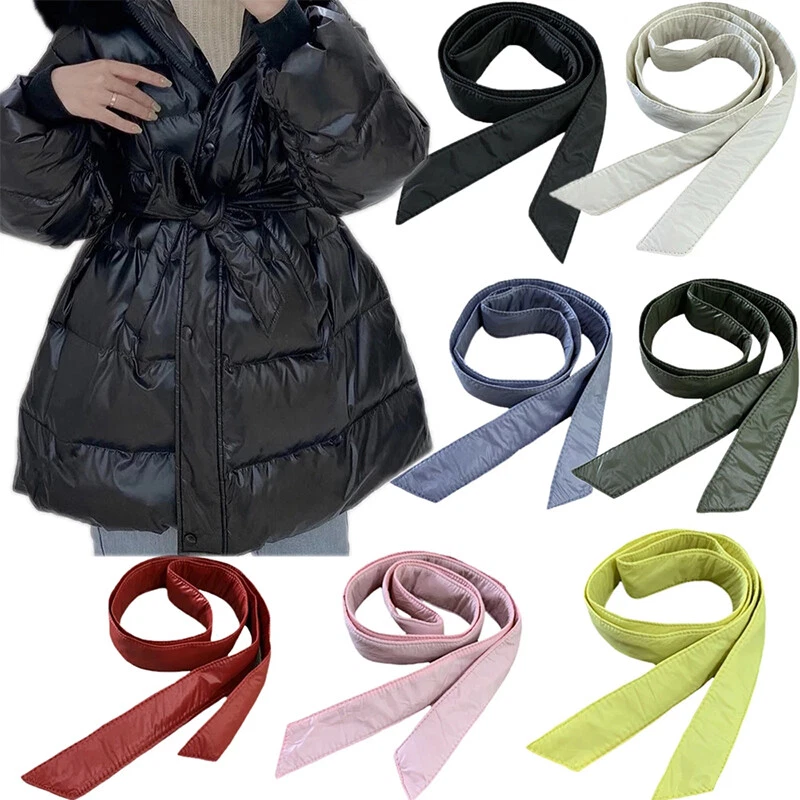Women Down Coat Wide Belt Overcoat Waist Belt Replacement Wrap Tie Waistband New - Image 2 of 4