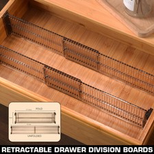 4 piezas organizador de cajones ajustable divisor ropa interior sujetador calcetines armario separadores