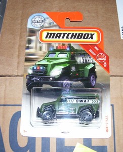 matchbox police suv