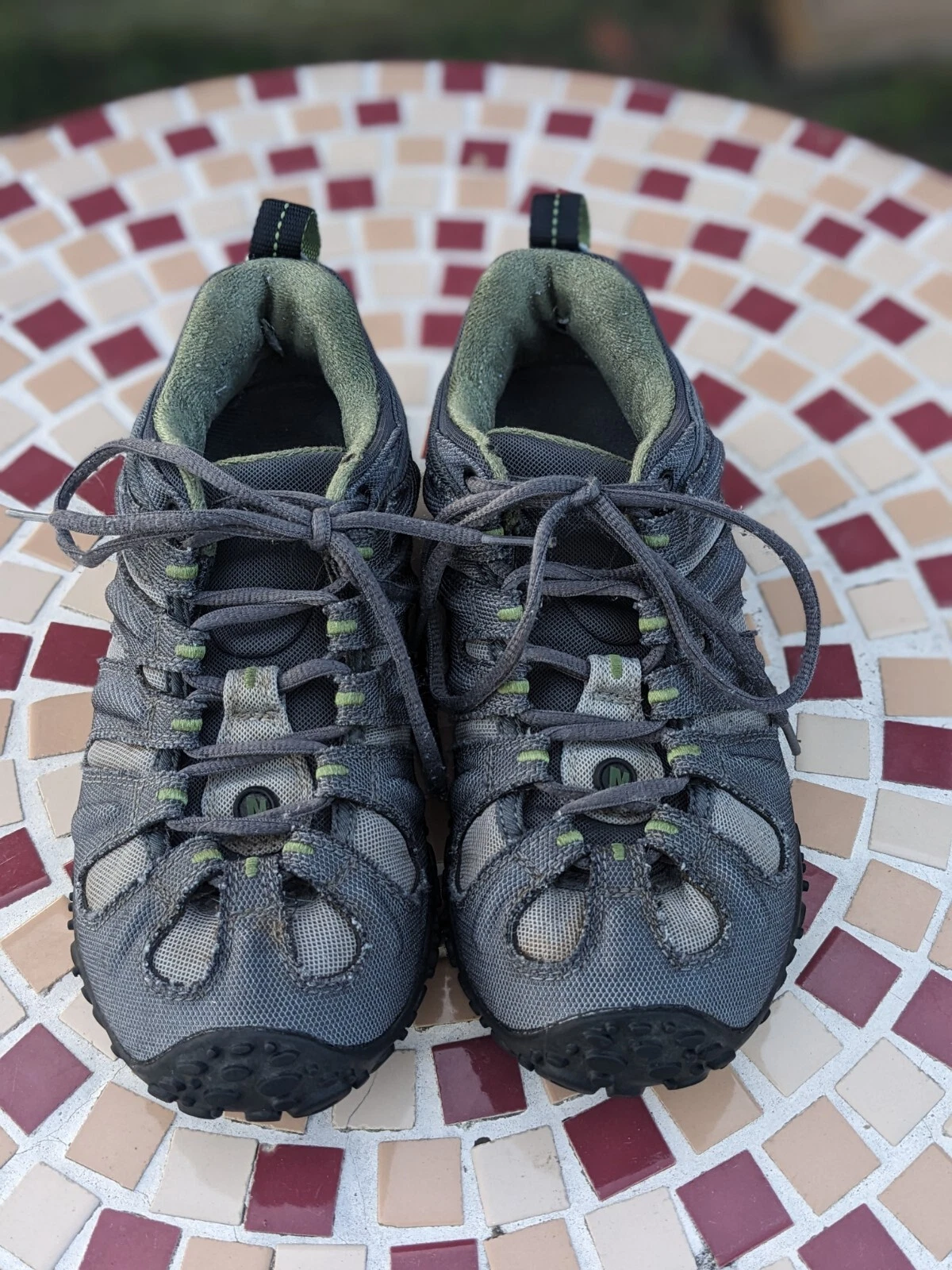 merrell chameleon slam slate hiking shoes