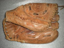 Vintage RARE Albie Pearson Wilson A2924 Made In USA Baseball Glove Mitt