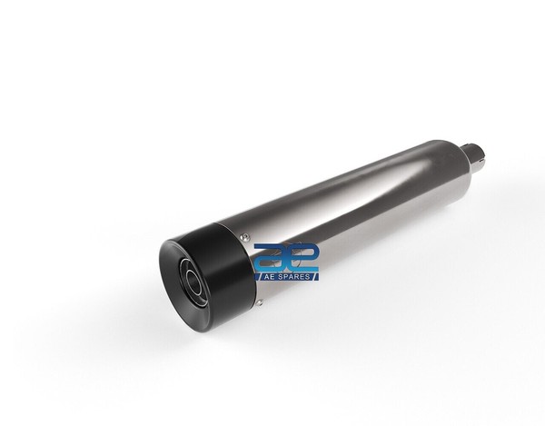 FüR Royal Enfield Meteor 350 Silber Gerade Schnitt Silencer Auspuff KXA00110 ECS-image