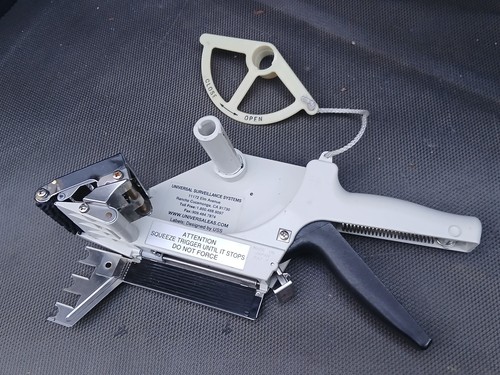 AS IS UNTESTED USS TOWA AP APN Label Sticker Applicator Gun Dispenser Tool - Picture 7 of 11