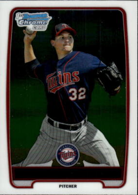 2012 Bowman Chrome Matthew Summers #BCP171 Prospects Minnesota Twins