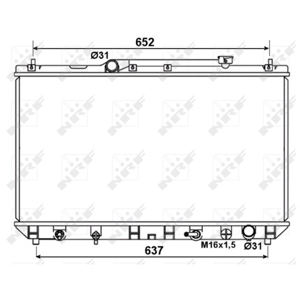 KüHler WasserküHler MotorküHler Passend FüR Toyota Camry V2 2.2-image