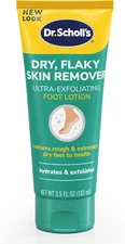 Dr Scholl'S Dry, Flaky Skin Remover Ultra Exfoliating Foot Lotion Cream, 3.5 Oz,