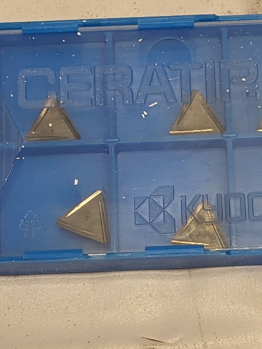 T.Rページ KYOCERA Turning Insert: TPGR222RA TN60, Cermet Qty 10 TSJ89226 | eBay