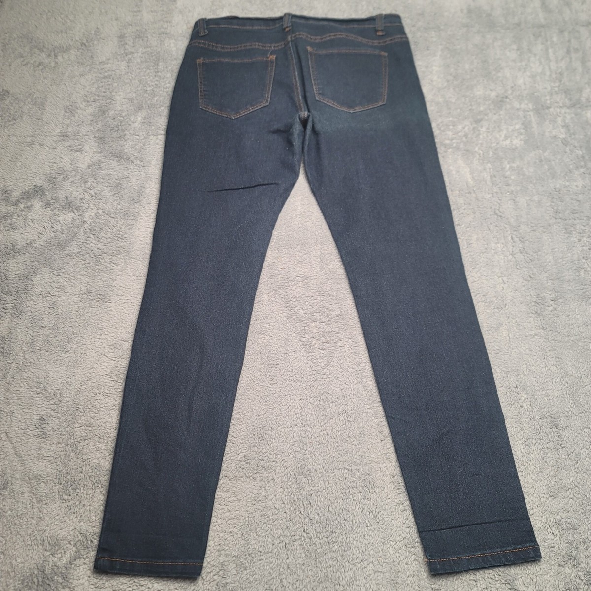 Forever 21 Jeans Women Blue Denim Mid Rise Cotton Blend Size 30