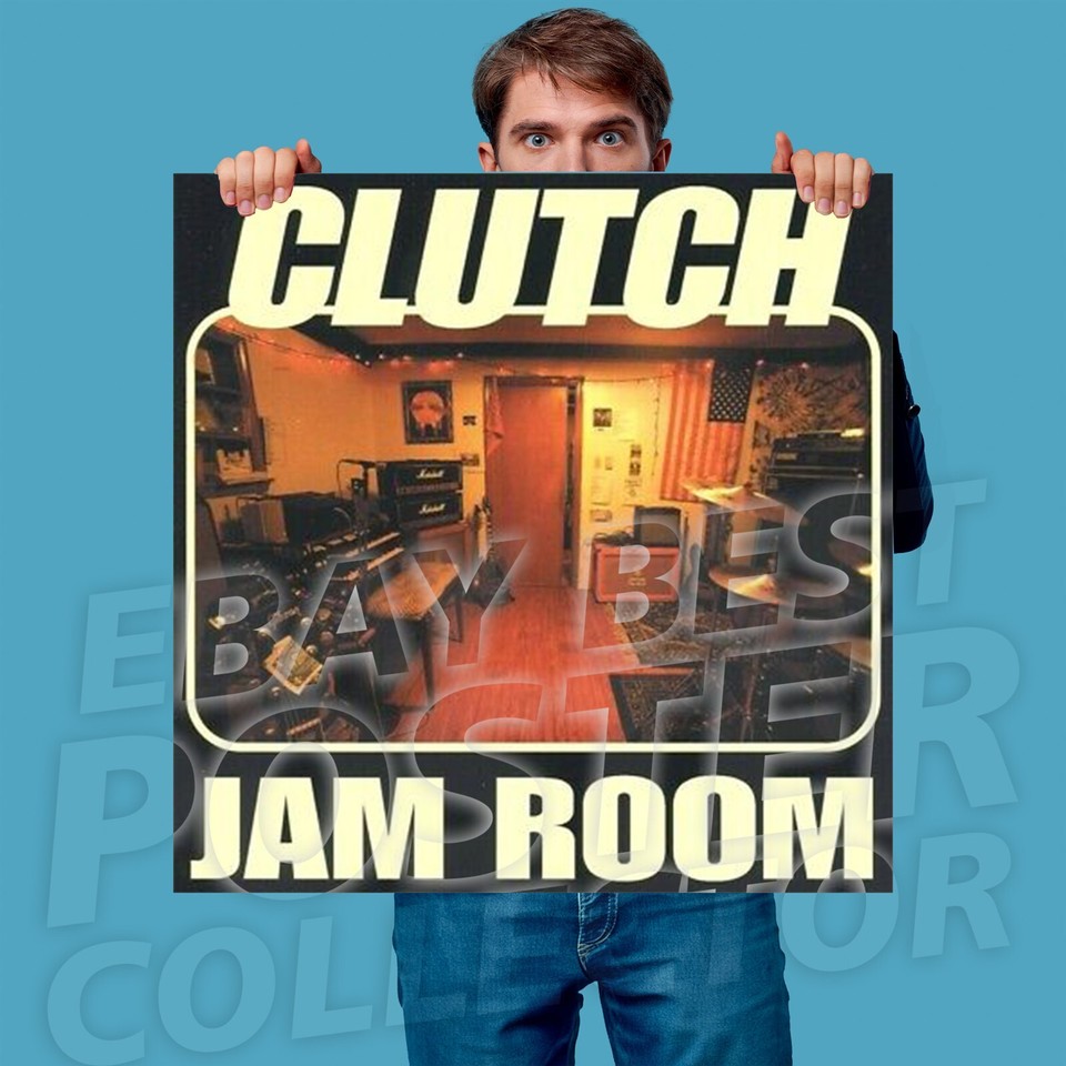 Clutch Jam Room Banner Album Cover Poster eBay
