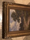 Antique Henry Harold Vickers, Oil on Canvas Landscape, framed, 1913. — photo 5