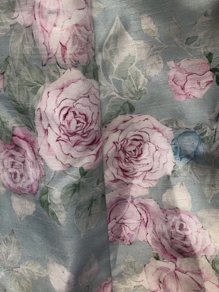 Vestido de festa BONNIE JEAN feminino lindo e floral - Aqua com rosas rosa e azuis tamanho 6 - Imagem 4 de 4