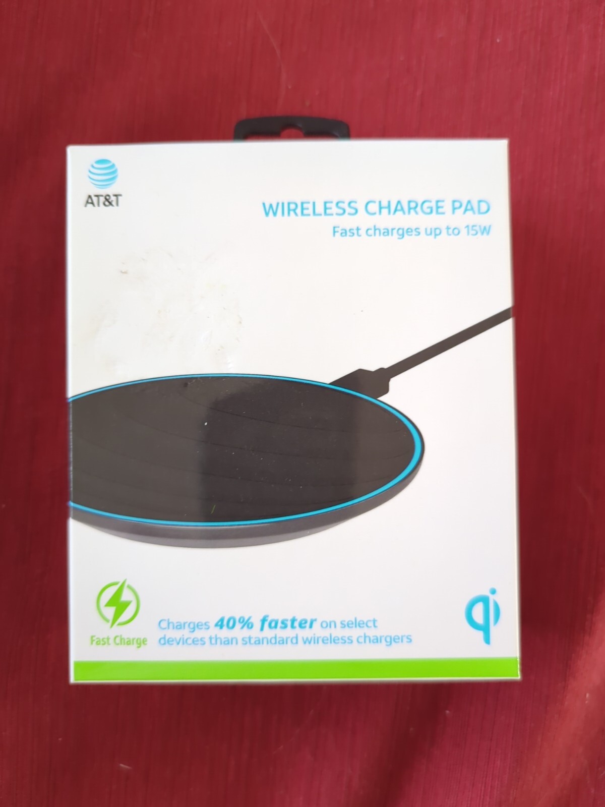 AT&T Fast Charge 3.0 15W Wireless Charging Pad - NEW !!!