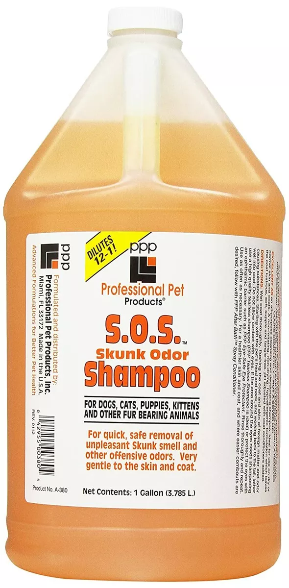Dog shampoo for skunk cheap odor