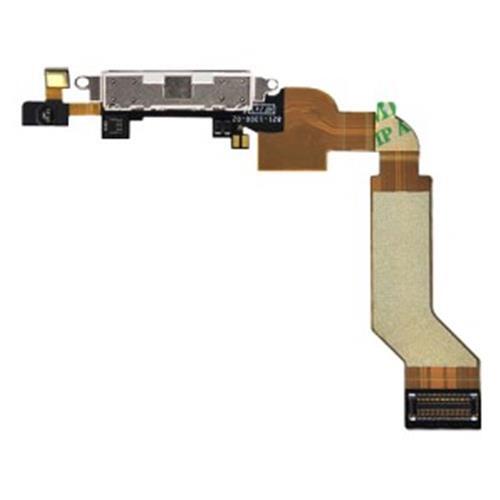 CONNETTORE DI CARICA per apple iphone 4s bianco flex ricarica flat dati white - Foto 1 di 1