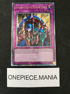 Carte Yu-Gi-Oh! Absorption de Compétence RA02-FR077 1st Quarter Century ...