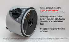 Ikelite Battery Restore 3,000mAh Kit DS125 Strobe-Simple  Easy No solder/weld 