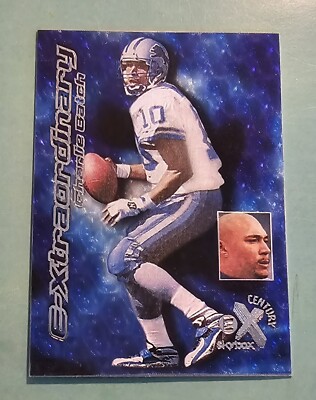 1999 Skybox Ex Century CHARLIE BATCH #3XT E-Xtraordinaty Blue Holofoil Lions 