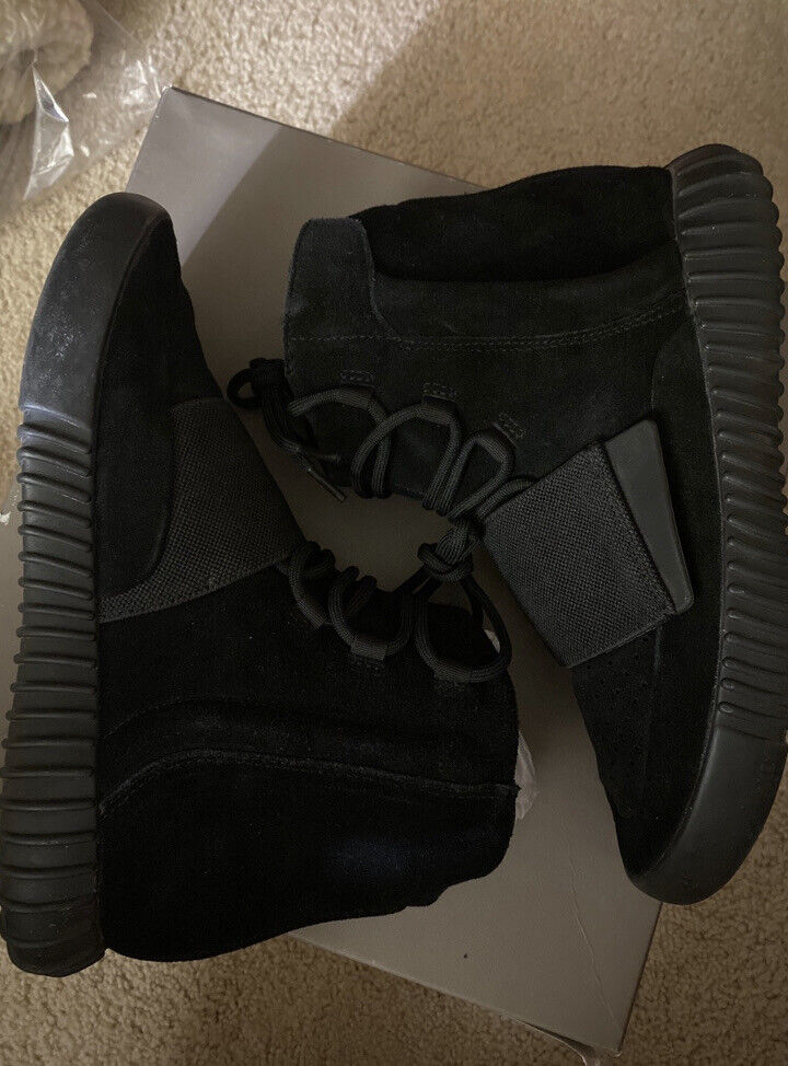 Size 8 - Adidas Yeezy 750 Boost Triple Black Used Good Size 8 - Adidas Yeezy 750 Boost Triple Black Used Good