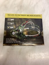 Multi-Function LED Headlamp Desert Camouflage 800 Lumen 12 Hour 600M Rechargable