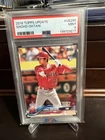 2018 TOPPS UPDATE #US285 SHOHEI OHTANI ROOKIE DEBUT RC PSA 9 Los Angeles Angels