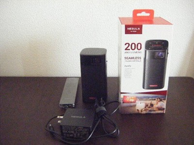 Nebula Apollo DLP Projector 200 ANSI Lumens Portable Home Theater Used