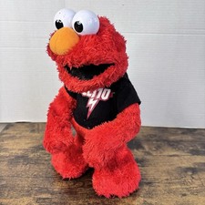 NOTES Sesame Street Let's Rock Elmo Talking Singing Dancing Plush-Not Working