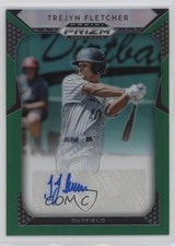 2019 Panini Prizm Draft Picks Auto Green Prizm Trejyn Fletcher #44 Auto r9d