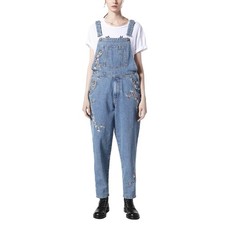 DIESEL DE PARKER Damen Full Length Denim Latzhose Damen Slim Jeans Jumpsuit