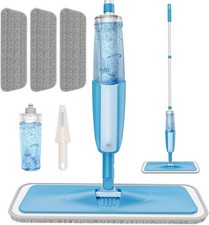 Microfiber Spray Mop 360&deg; Rotating Head &ndash; 2-in-1 Wet/Dry Cleaning
