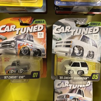 Car Tuned SERIES 9 Mainline Set of 8 cars MGA Enterprises NEW 2026