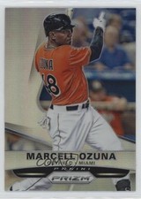 2015 Panini Prizm Silver Prizm Marcell Ozuna #107 0i2a