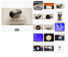 Leica HCX PL FLUOTAR 1.25x/0.04 Microscope Objective 506215 Lens ∞/-/↑ M25 33959