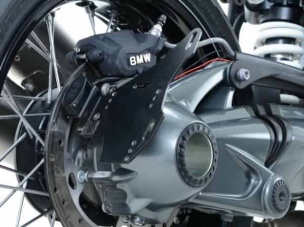 Halteplatte R&G Racing Schwarz BMW R Nine T-image