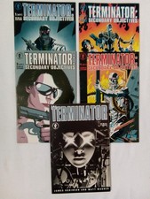 The Terminator Secondary Objectives # 1, 2, 3 & 4  & One-Shot Dark Horse 1991