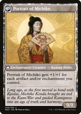 Michiko's Reign of Truth // Portrait of Michiko (029) Kamigawa