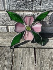 Stained Glass Floral Art Cool Collectable Wall Decor