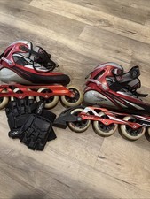 Rollerblade Fly 4x100 12.8  SG9 Pro Inline Skates Size US 10