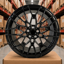 20 Black Rims Fit Bmw M550i 330i 440i 530i 540i 740i 750i M3 M4 5x112 4rims