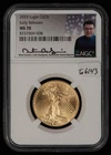 2025 G$25 1/2 oz Gold American Eagle - Matt Swaim - NGC MS 70 - SKU-G6143