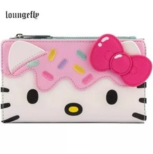 Nuevo Loungefly Sanrio Hello Kitty Cupcake Monedero Niñas - Monedero para Mujer