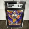 2020 Panini Phoenix - Rookie Rising Justin Herbert Purple /149 (RC) SGC 9.5 