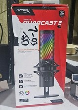 HyperX QuadCast 2 S USB Microphone, with RGB Lighting USB-C - Black