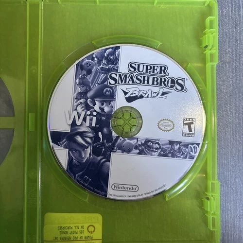 Nintendo Super Smash Bros. Brawl Nintendo Wii Fighting Multiplayer DISC ONLY