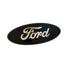 Black Chrome 7 Inch Emblem Logo For Ford Grille Badge Exterior Upgrade Black Chrome 7 Inch Emblem Logo For Ford Grille Badge Exterior Upgrade
