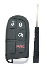 Remote Smart Key Fob Shell Case Fit for Dodge Journey 2011-2020 4 Buttons-a
